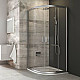 Купить Душевой уголок Ravak Blix BLCP4-90 90x90 3B270U00Z1 профиль Сатин стекло Transparent в магазине сантехники Santeh-Crystal.ru