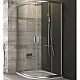 Купить Душевой уголок Ravak Blix BLCP4-90 90x90 3B270U00Z1 профиль Сатин стекло Transparent в магазине сантехники Santeh-Crystal.ru