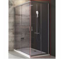 Душевая дверь Ravak Blix BLRV2К-90 1XV70U00Z1 профиль Сатин стекло Transparent