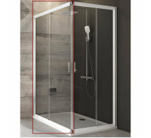 Душевая дверь Ravak Blix BLRV2К-100 1XVA0100Z1 профиль Белый стекло Transparent