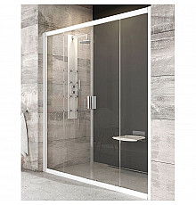 Душевая дверь Ravak Blix BLDP4 150 0YVP0100Z1 профиль Белый стекло Transparent