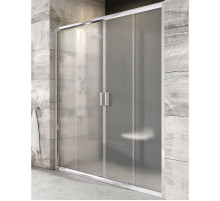 Душевая дверь Ravak Blix BLDP4 150 0YVP0C00ZG профиль Хром стекло Grape