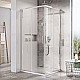 Заказать Душевой уголок Ravak Blix Slim BLSRV2-80 80x80 X1LM40C00Z1 профиль Хром стекло Transparent в магазине сантехники Santeh-Crystal.ru