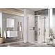 Заказать Душевой уголок Ravak Blix Slim BLSRV2-90 90x90 X1LM70C00Z1 профиль Хром стекло Transparent в магазине сантехники Santeh-Crystal.ru