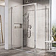 Купить Душевая стенка Ravak Blix Slim BLSPS-80 X9BM40C00Z1 профиль Хром стекло Transparent в магазине сантехники Santeh-Crystal.ru