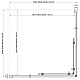 Купить Душевая дверь Ravak Blix Slim BLSRV2K-80 X1XM40300Z1 профиль Черный стекло Transparent в магазине сантехники Santeh-Crystal.ru