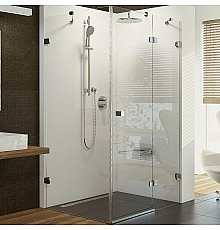 Душевой уголок Ravak Brilliant BSDPS-80/80 80х80 R 0UP44A00Z1 профиль Хром стекло Transparent