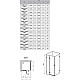 Купить Душевой уголок Ravak Brilliant BSDPS-100/80 100х80 L 0ULA4A00Z1 профиль Хром стекло Transparent в магазине сантехники Santeh-Crystal.ru