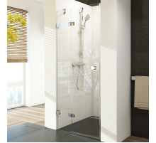 Душевая дверь Ravak Brilliant BSD2-100 A L 0ULAAA00Z1 профиль Хром стекло Transparent