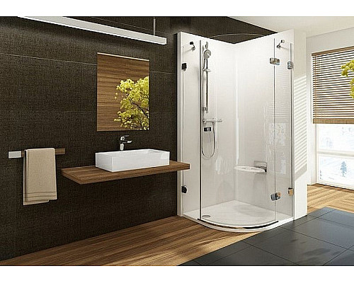 Santeh-Crystal.ru: Душевой уголок Ravak Brilliant BSKK3-80 80х80 R 3UP44A00Y1 профиль Хром стекло Transparent Купить Душевой уголок Ravak Brilliant BSKK3-80 80х80 R 3UP44A00Y1 профиль Хром стекло Transparent в магазине сантехники Santeh-Crystal.ru