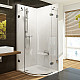Купить Душевой уголок Ravak Brilliant BSKK3-90 90х90 R 3UP77A00Y1 профиль Хром стекло Transparent в магазине сантехники Santeh-Crystal.ru