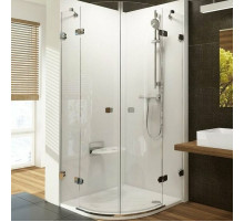 Душевой уголок Ravak Brilliant BSKK4-100 100х100 3U2AAA00Y1 профиль Хром стекло Transparent