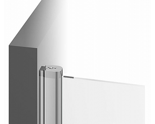 Купить Душевая дверь Ravak Chrome CSD1-80 0QV40100Z1 профиль Белый стекло Transparent в магазине сантехники Santeh-Crystal.ru