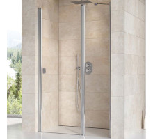 Душевая дверь Ravak Chrome CSD2-100 0QVACC00Z1 профиль Хром стекло Transparent