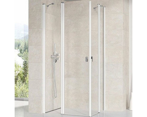 Заказать Душевая дверь Ravak Chrome CRV2-100 1QVA0100Z1 профиль Белый стекло Transparent в магазине сантехники Santeh-Crystal.ru