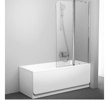 Шторка на ванну Ravak Chrome CVS2-100 R 7QRA0C00Z1 профиль Хром стекло Transparent