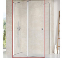 Душевая дверь Ravak Chrome CRV2-120 1QVG0100Z1 профиль Белый стекло Transparent