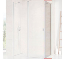 Душевая стенка Ravak Chrome CPS-80 9QV40U00Z1 профиль Сатин стекло Transparent