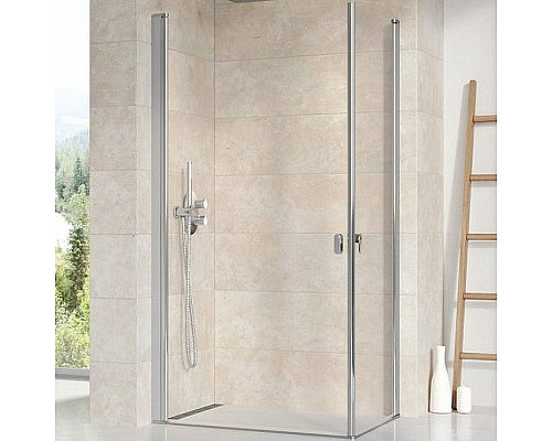 Заказать Душевая дверь Ravak Chrome CRV1-80 1QV40C01Z1 профиль Хром стекло Transparent в магазине сантехники Santeh-Crystal.ru