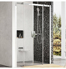 Душевая дверь Ravak Matrix MSD4-160 0WKS0C00Z1 профиль Хром стекло Transparent