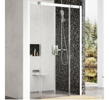 Душевая дверь Ravak Matrix MSD4-200 0WKK0100Z1 профиль Белый стекло Transparent