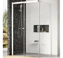Душевой уголок Ravak Matrix MSDPS 100х100 L 0WLAA100Z1 профиль Белый стекло Transparent