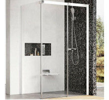 Душевой уголок Ravak Matrix MSDPS 100x80 R 0WPA4100Z1 профиль Белый стекло Transparent