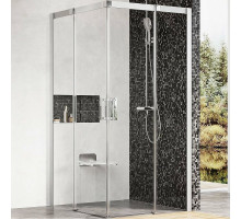 Душевой уголок Ravak Matrix MSRV4-80 80x80 1WV44U00Z1 профиль Сатин стекло Transparent