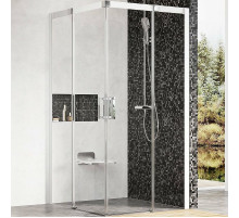 Душевой уголок Ravak Matrix MSRV4-90 90x90 1WV77100Z1 профиль Белый стекло Transparent