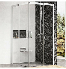 Душевой уголок Ravak Matrix MSRV4-90 90x90 1WV77100Z1 профиль Белый стекло Transparent