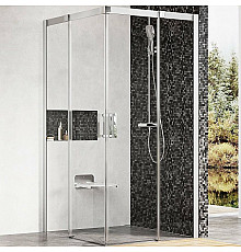 Душевой уголок Ravak Matrix MSRV4-90 90x90 1WV77U00Z1 профиль Сатин стекло Transparent