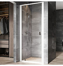 Душевая дверь Ravak Nexty NDOP1-80 03O40100Z1 профиль Белый стекло Transparent