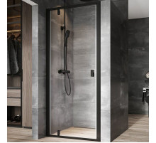 Душевая дверь Ravak Nexty NDOP1-90 03O70300Z1 профиль Черный стекло Transparent