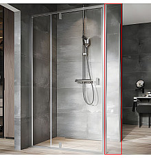 Душевая стенка Ravak Nexty NPS-90 90O70U00Z1 профиль Сатин стекло Transparent