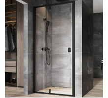 Душевая дверь Ravak Nexty NDOP2-110 03OD0300Z1 профиль Черный стекло Transparent
