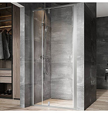 Душевая дверь Ravak Nexty NDOP2-110 03OD0U00Z1 профиль Сатин стекло Transparent