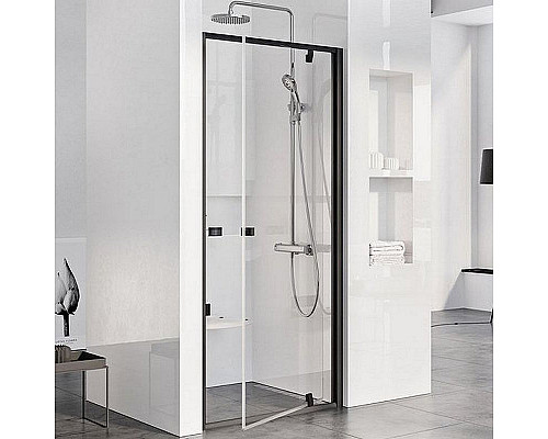 Santeh-Crystal.ru: Душевая дверь Ravak Pivot PDOP1-80 03G40300Z1 профиль Черный стекло Transparent Купить Душевая дверь Ravak Pivot PDOP1-80 03G40300Z1 профиль Черный стекло Transparent в магазине сантехники Santeh-Crystal.ru