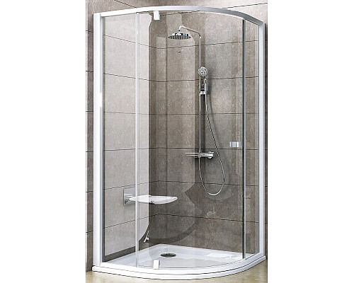 Santeh-Crystal.ru: Душевой уголок Ravak Pivot PSKK3 80x80 37644100Z1 профиль Белый стекло Transparent Купить Душевой уголок Ravak Pivot PSKK3 80x80 37644100Z1 профиль Белый стекло Transparent в магазине сантехники Santeh-Crystal.ru