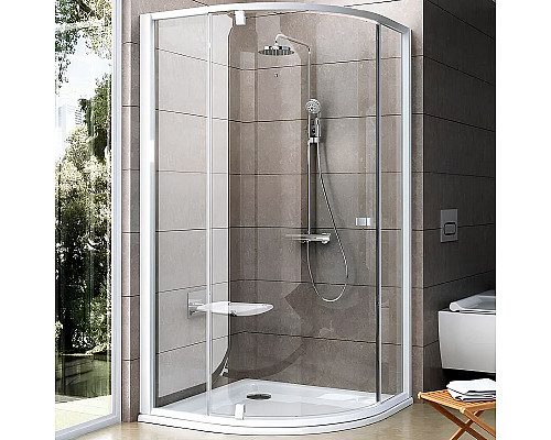 Santeh-Crystal.ru: Душевой уголок Ravak Pivot PSKK3 90x90 37677100Z1 профиль Белый стекло Transparent Приобрести Душевой уголок Ravak Pivot PSKK3 90x90 37677100Z1 профиль Белый стекло Transparent в магазине сантехники Santeh-Crystal.ru
