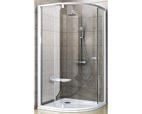 Santeh-Crystal.ru: Душевой уголок Ravak Pivot PSKK3 100x100 376AA101Z1 профиль Белый стекло Transparent Приобрести Душевой уголок Ravak Pivot PSKK3 100x100 376AA101Z1 профиль Белый стекло Transparent в магазине сантехники Santeh-Crystal.ru
