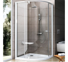 Душевой уголок Ravak Pivot PSKK3 100x100 376AA100Z1 профиль Белый стекло Transparent