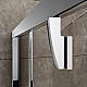 Купить Душевая дверь Ravak Pivot PDOP1-90 03G70101Z1 профиль Белый ручка Белая стекло Transparent в магазине сантехники Santeh-Crystal.ru