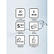 Приобрести Душевая дверь Ravak Pivot PDOP2-120 03GG0100Z1 профиль Белый ручка Хром стекло Transparent в магазине сантехники Santeh-Crystal.ru