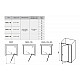 Заказать Душевой уголок Ravak Pivot PDOP2+PPS 100х80 03GA0C00Z1+90G40C00Z1 профиль Хром стекло Transparent в магазине сантехники Santeh-Crystal.ru