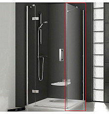 Душевая стенка Ravak SmartLine SMPS-100 L 9SLA0A00Z1 профиль Хром стекло Transparent