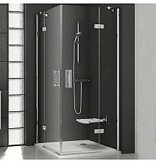 Душевой уголок Ravak Smartline SMSRV4-80 80x80 1SV44A00Z1 профиль Хром стекло Transparent
