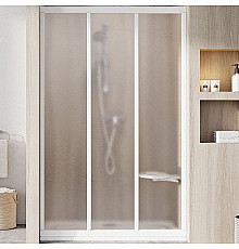 Душевая дверь Ravak Supernova ASDP3-120 00VG01R2ZG профиль Белый стекло Grape