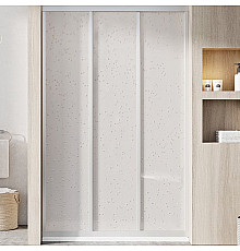 Душевая дверь Ravak Supernova ASDP3-90 00V70UR211 профиль Сатин витраж пластик Pearl