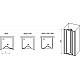 Приобрести Душевая дверь Ravak Supernova SDZ3-90 02V701O211 профиль Белый витраж пластик Pearl в магазине сантехники Santeh-Crystal.ru