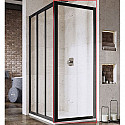 Душевая стенка Ravak Supernova APSS-75 940303R2Z1 профиль Черный стекло Transparent Душевая стенка Ravak Supernova APSS-75 940303R2Z1 профиль Черный стекло Transparent